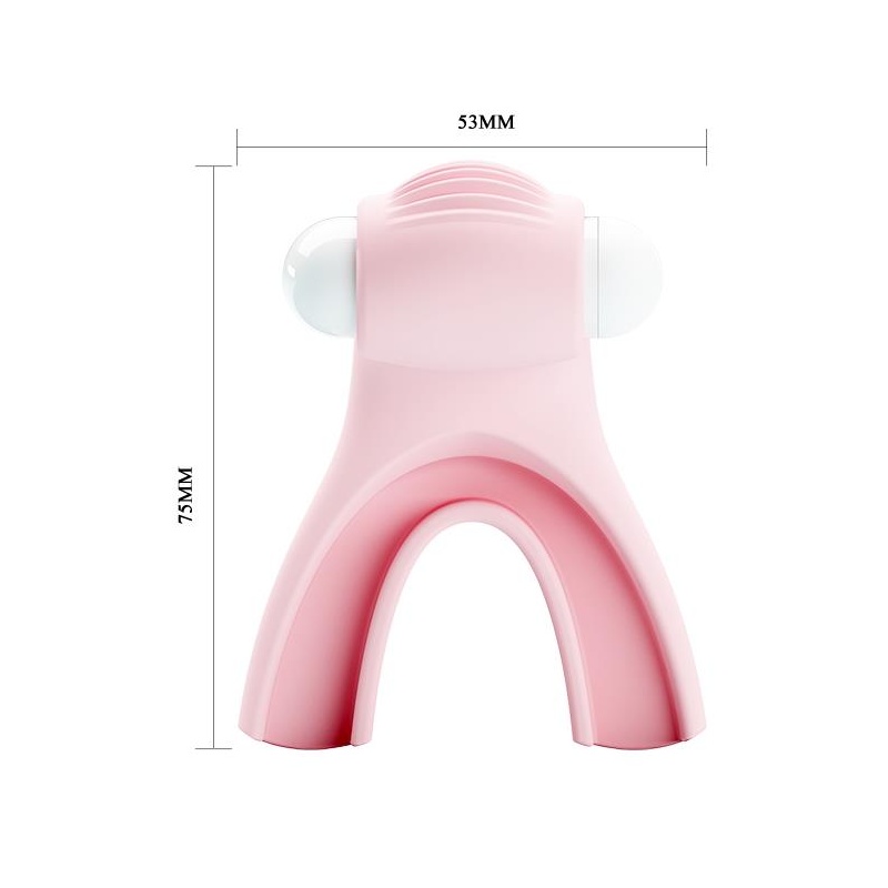 Wibrator oralny ELSA nakładany na zęby, z wibracjami, 5,5 cm - 6