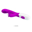 Wibrator króliczy Moth z trybem lizania i wibracjami, 20,7 cm - 5