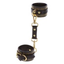 Studded Ankle Cuffs Set Black - 6