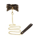 Studded Collar and Leash Black - 6