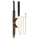 Studded Collar and Leash Black - 8