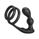 Penis Sleeve VI z wibrującą wkładką analną - 13,5 cm - 3
