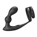Penis Sleeve VI z wibrującą wkładką analną - 13,5 cm - 4