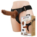 Uprząż Strap-On Micheal z realistycznym dildo o długości 20 cm - 1