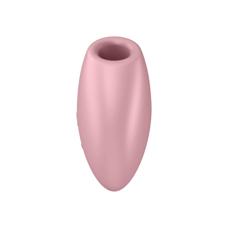Cutie Heart (Light Red) - stymulator łechtaczki z technologią Air Pulse i wibracją, 8,4 × 7,8 cm - 8