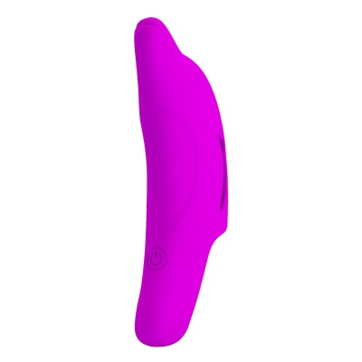 Wibrator palcowy Delphini Honey Finger z 10 trybami wibracji, długość 9,8 cm - 1 2