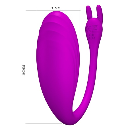 Wibrator Catalina z 12 trybami wibracji i sterowaniem aplikacją (18,5 cm) - 11