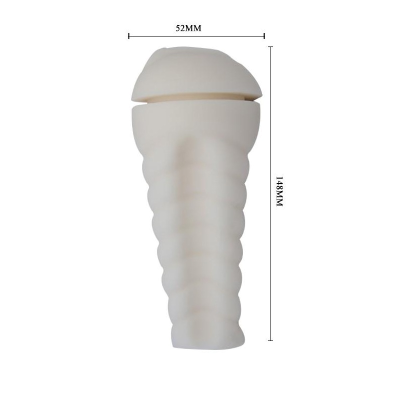 Masturbator ręczny Trish z anatomicznym wkładem Superskin 18,5 cm - 5