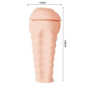 Masturbator ręczny Trish z anatomicznym wkładem Superskin 18,5 cm - 8