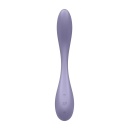 Satisfyer G-Spot Flex 5+ Lilac - elastyczny wibrator do stymulacji punktu G z regulacją kąta, sterowaniem aplikacją, długość 19, - 5