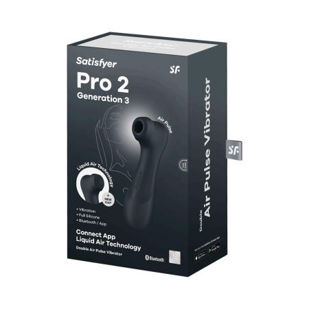 Satisfyer Pro 2 Generation 3 Connect App - Stymulator łechtaczki z technologią Liquid Air, wibracjami i sterowaniem przez aplika - 4