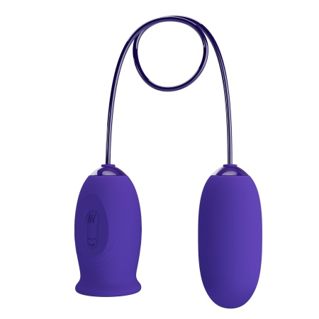 Wibrator Daisy Youth z wibracją i lizaniem, 7,3 cm - 4