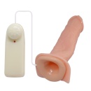 Strap-on Jessica z wibracją i bumperem łechtaczkowym, 17 cm - 6