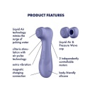 Satisfyer Pro 2 Generation 3 z technologią Liquid Air - stymulator łechtaczki Air Pulse, 16,5 cm - 5