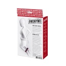 Anonymo handcuffs, velour, red, 29 cm - 8