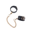 GP PREMIUM ANKLE CUFFS WITH CHAIN BLACK - 3