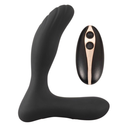 Masażer prostaty ANOS RC Prostate Plug z wibracją, pilotem i 2 silnikami, 13,5 cm - 2