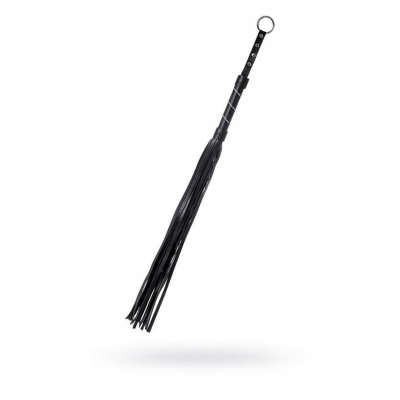 Anonymo flogger, PU leather, black, 64 cm - 1