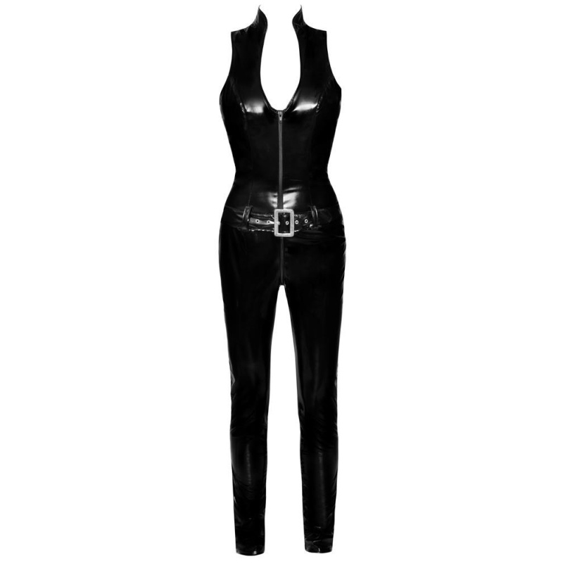 Vinyl Jumpsuit Net L - 9