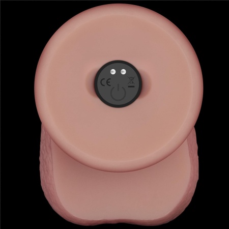 Wibrujące dildo Sliding Skin Pro II 20,3 cm z pilotem - 10
