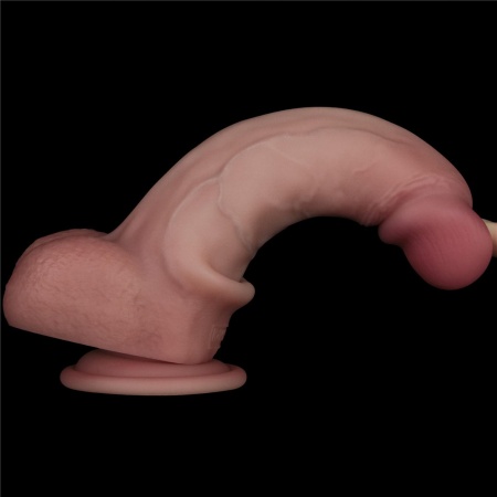 Wibrujące dildo Sliding Skin Pro II 20,3 cm z pilotem - 17