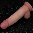 Wibrujące dildo Sliding Skin Pro II 20,3 cm z pilotem - 19