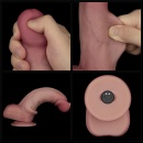 Wibrujące dildo Sliding Skin Pro II 20,3 cm z pilotem - 23