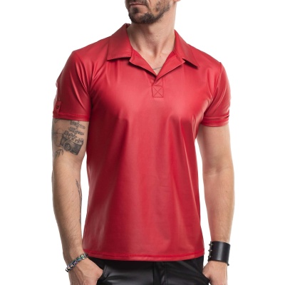 RMSerafino001 - red polo - M - 1 2