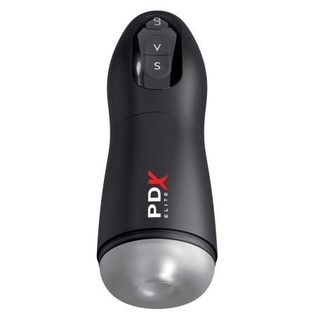 Masturbator automatyczny Suck-O-Matic PDX Elite – 7 trybów wibracji i 7 trybów ssania, długość 26,5 cm - 2