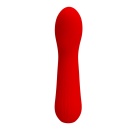 Wibrator do punktu G Faun Red z 12 trybami wibracji i długością 18,5 cm - 7