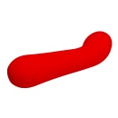 Wibrator do punktu G Faun Red z 12 trybami wibracji i długością 18,5 cm - 8