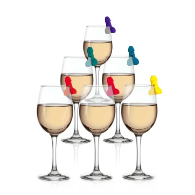 Super Fun Penis - Cocktail Markers - Set of 6 - 1 2