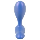 Wibrujący Korek Analny Flexible Butt Plug - Podwójna Stymulacja Prostaty i Krocza, Silikon z Powłoką PU, 11,5 cm - 3