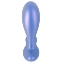Wibrujący Korek Analny Flexible Butt Plug - Podwójna Stymulacja Prostaty i Krocza, Silikon z Powłoką PU, 11,5 cm - 5