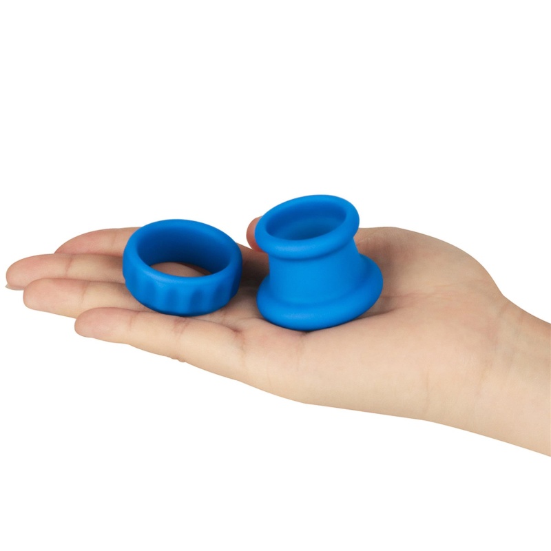 Zestaw rozszerzaczy Twin Flex Stretcher Jasnoniebieski - 1