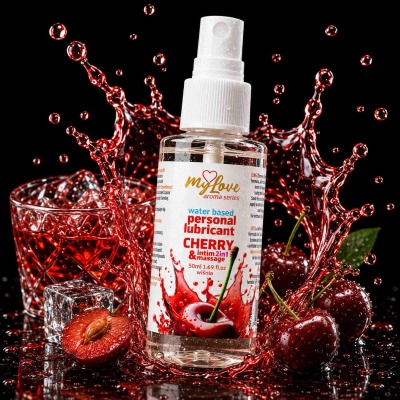Żel intymny i do masażu MyLove Aroma Series Cherry 50ml - 1 2