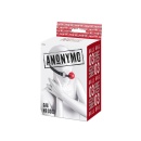 Anonymo gag, ABS plastic, red, 64 cm - 1