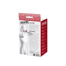 Anonymo gag, ABS plastic, red, 64 cm - 2