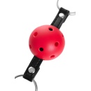 Anonymo gag, ABS plastic, red, 64 cm - 5