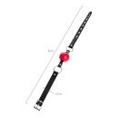 Anonymo gag, ABS plastic, red, 64 cm - 7