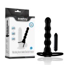 Podwójny pierścień na penisa Rock Balled Double Prober 13 cm czarny - 1
