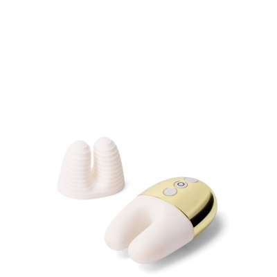 LE WAND DOUBLE VIBE WHITE GOLD - 1 2