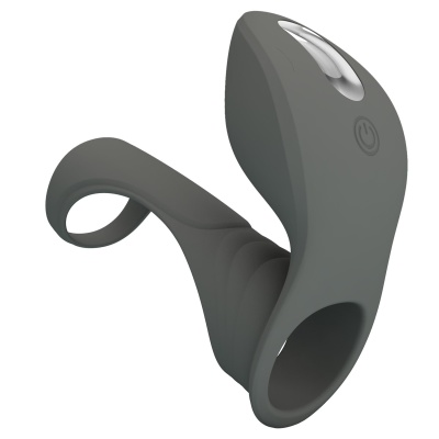 Pierścień na penisa Master Ring - 7 trybów wibracji, funkcja pamięci, silikon, 9 cm średnicy - 1 2