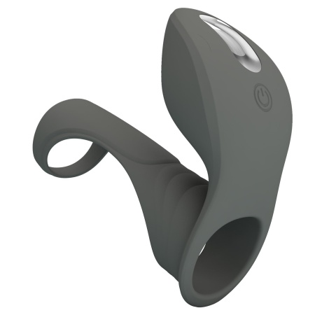 Pierścień na penisa Master Ring - 7 trybów wibracji, funkcja pamięci, silikon, 9 cm średnicy - 2