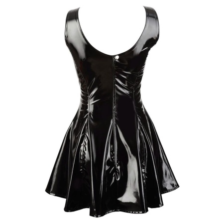 Vinyl Dress black 2XL - 7