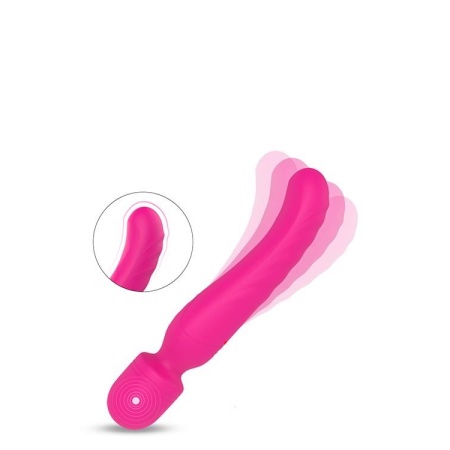 Masażer wand Heating Bodywand z podgrzewaniem, 9 trybami wibracji, 3 poziomami intensywności, długość 23,2 cm - 3
