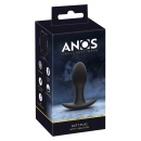 Wibrujący korek analny ANOS Mini Plug – elastyczny trzon, 20 trybów wibracji, długość 8,9 cm, średnica 3 cm - 1