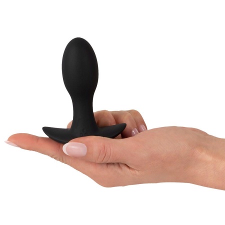 Wibrujący korek analny ANOS Mini Plug – elastyczny trzon, 20 trybów wibracji, długość 8,9 cm, średnica 3 cm - 7