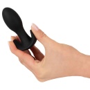 Wibrujący korek analny ANOS Mini Plug – elastyczny trzon, 20 trybów wibracji, długość 8,9 cm, średnica 3 cm - 9