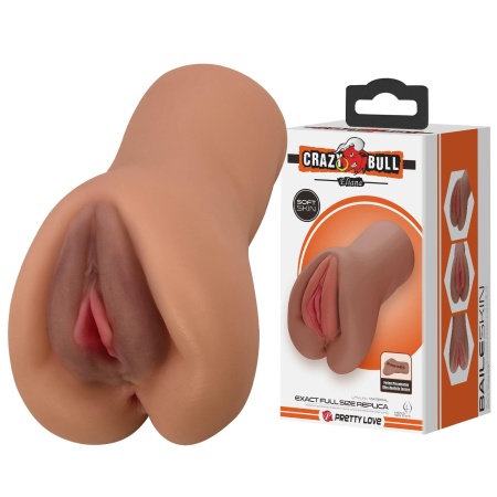 Masturbator Eliana TPR z żebrowanym kanałem - 1